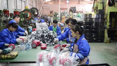 Zhongshan Xiaolan Elephant Casters Products Factory कारखाना उत्पादन लाइन