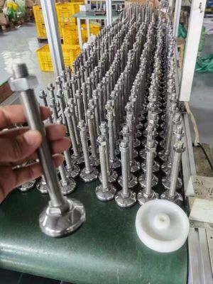 स्टेनलेस स्टील एडजस्टेबल पैर