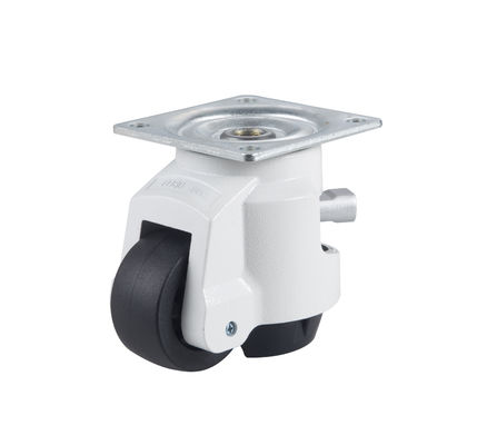 लीवर संचालित औद्योगिक लेवलिंग कैस्टर व्हील्स 40mm 50mm 62mm 70mm मॉडल 60 80 100