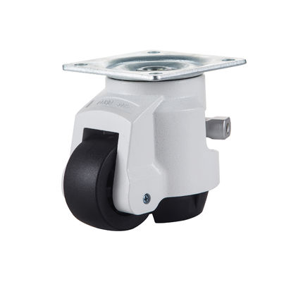 लीवर संचालित औद्योगिक लेवलिंग कैस्टर व्हील्स 40mm 50mm 62mm 70mm मॉडल 60 80 100